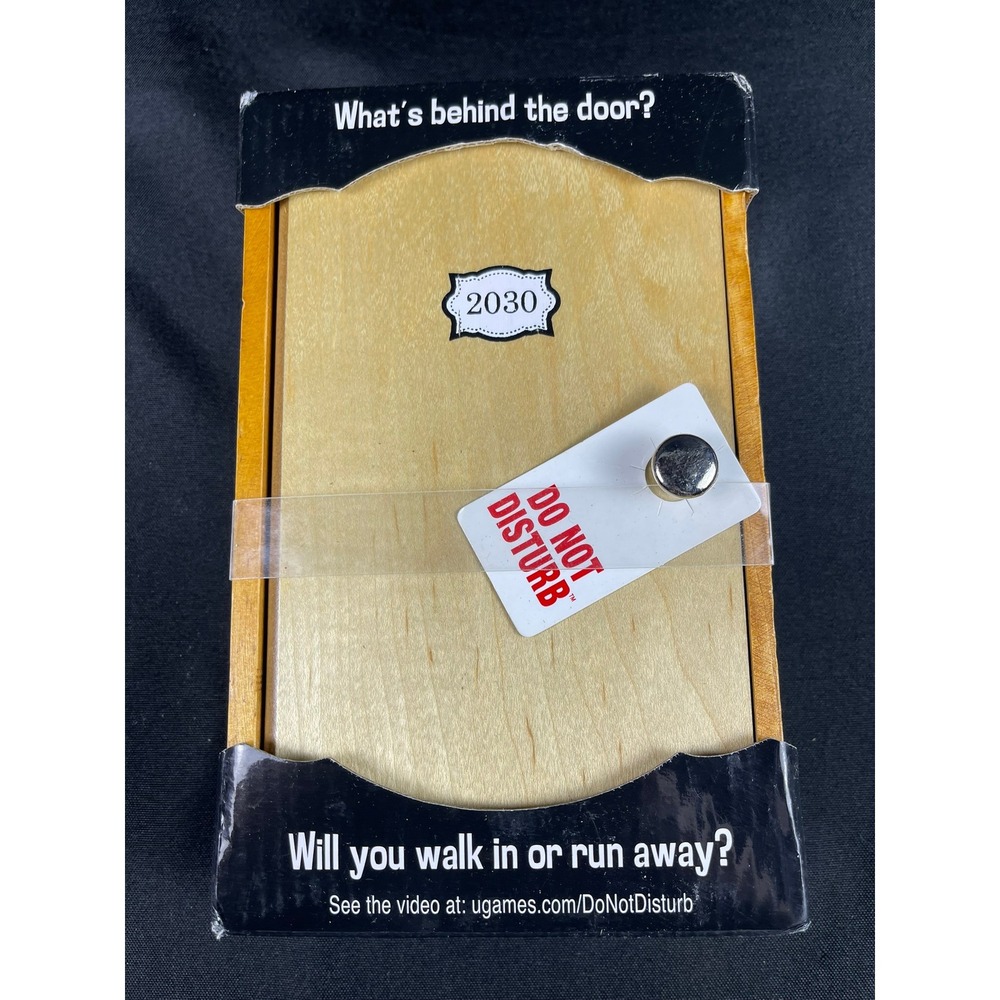 University Games Do Not Disturb Adult Party Game 2018 Wooden Box 01407 Ages 18+